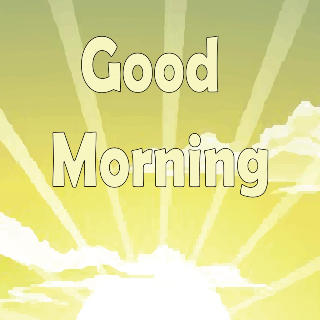 Green and yellow combination sun rising vector art